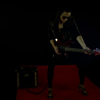 Sesión fotos rockera: María 020