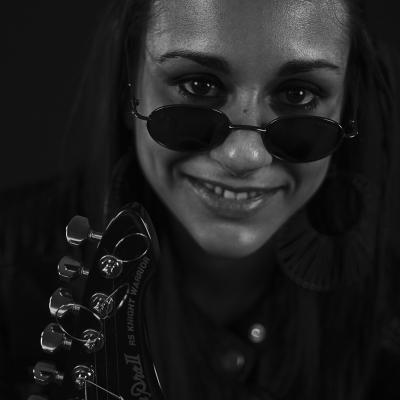 Sesión fotos rockera: María pia