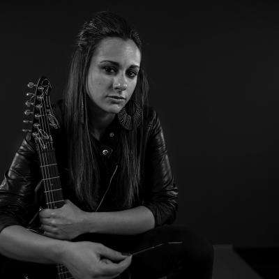 Sesión fotos rockera: María pia