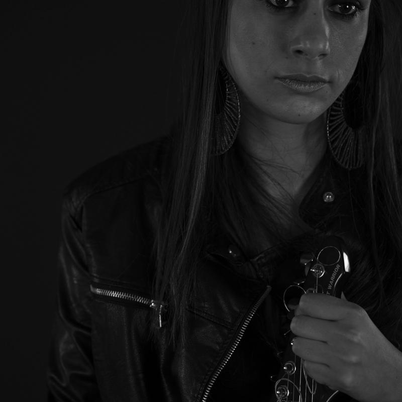 Sesión fotos rockera: María pia