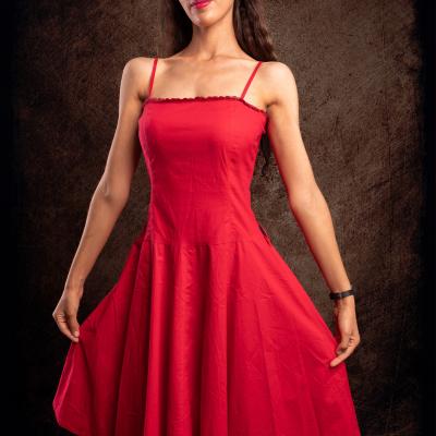 Sesión fotos: Jazmine en Rojo 008