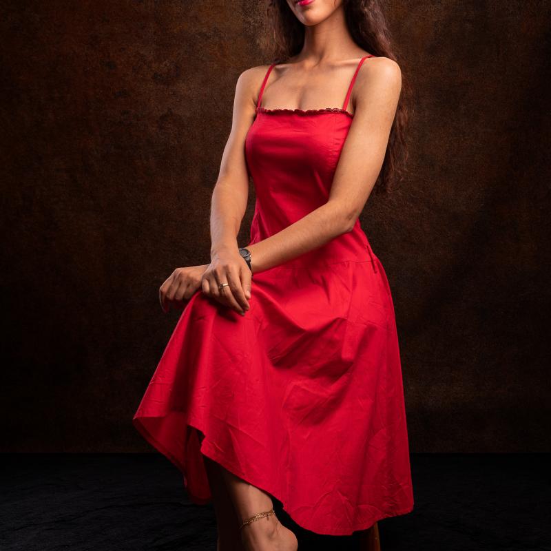 Sesión fotos: Jazmine en Rojo 028