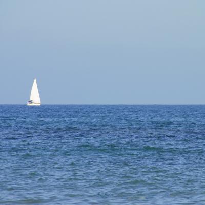 ¡Distancia social también en la playa!