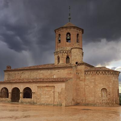 Tormenta en Almazán