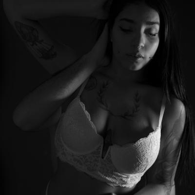 Fotografía de estudio boudoire-sensual