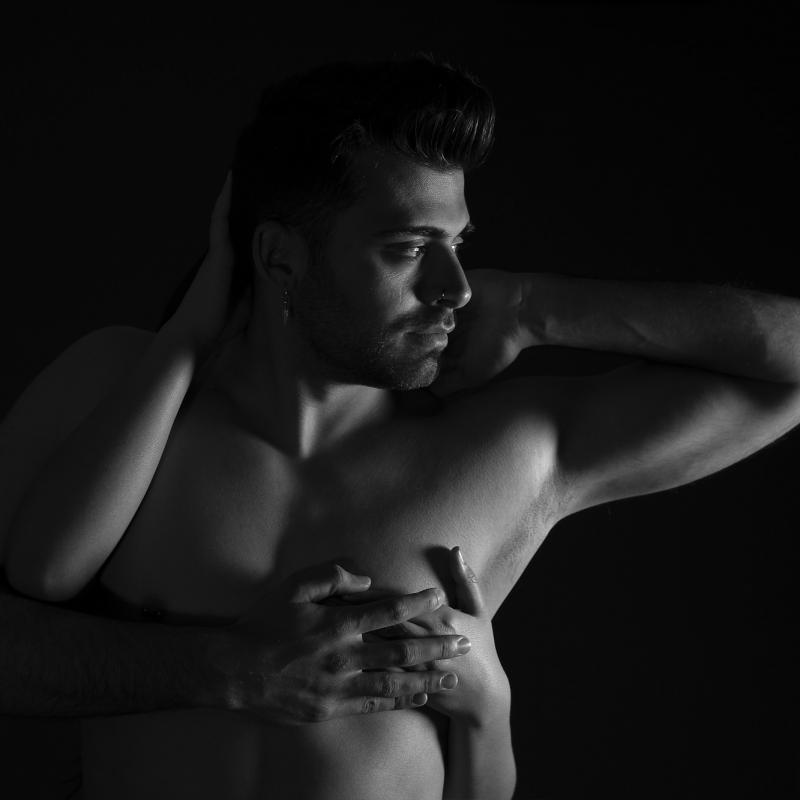 Fotografía de estudio de desnudo