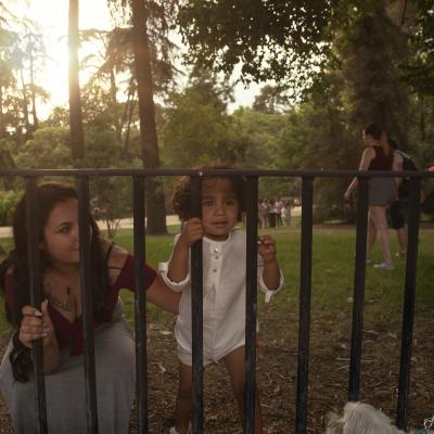 Fotografía de estudio de familia