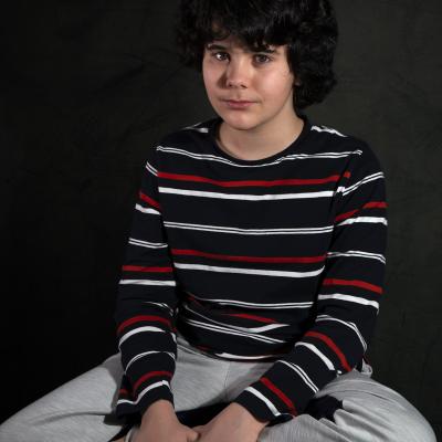 Fotografía de estudio de jovenes