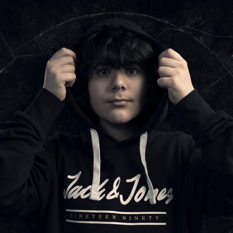 Fotografía de estudio de jovenes