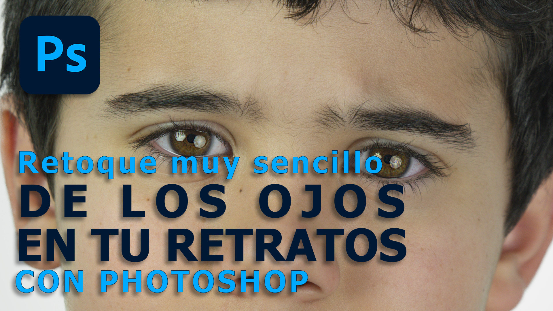 Very easy eye retouching with Photoshop