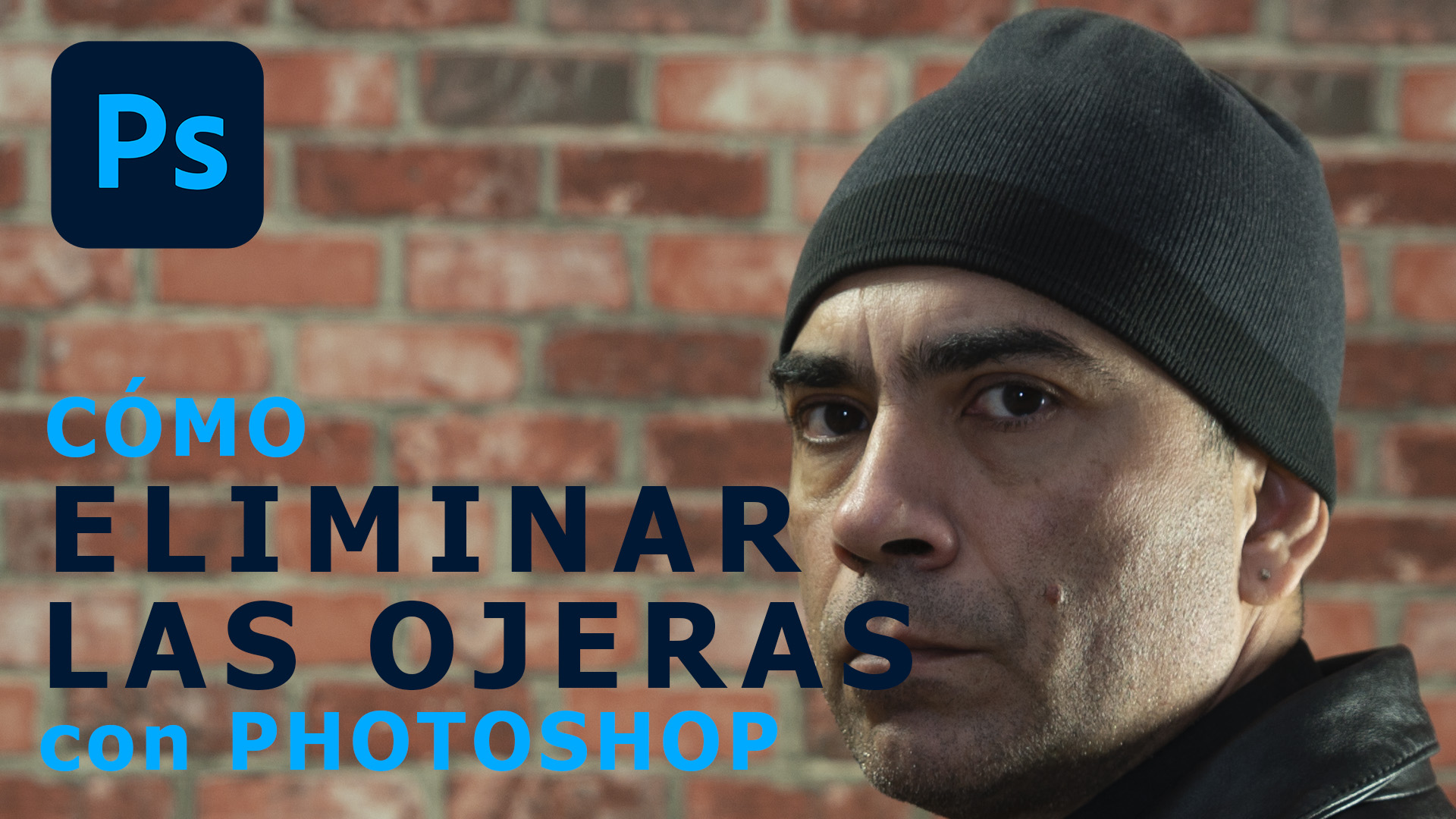 Remove dark circles from a portrait