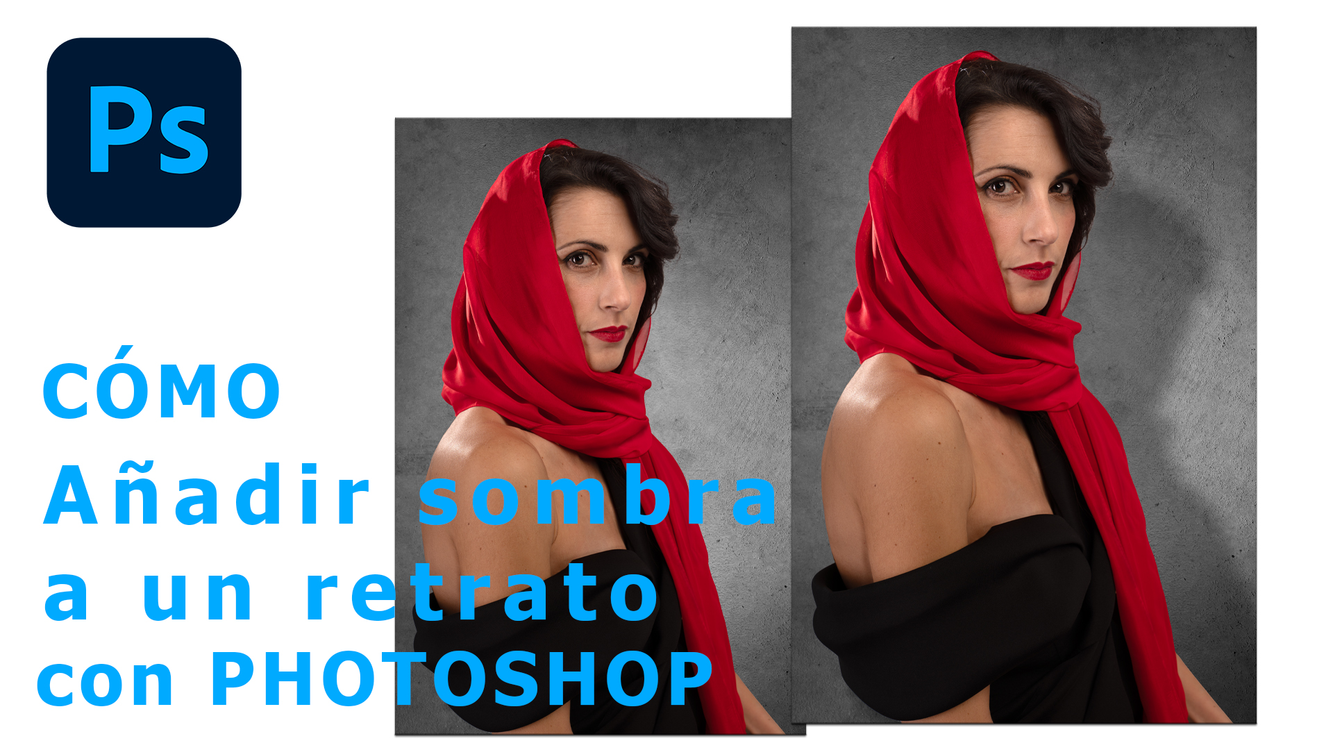 How to add a shadow to a portrait