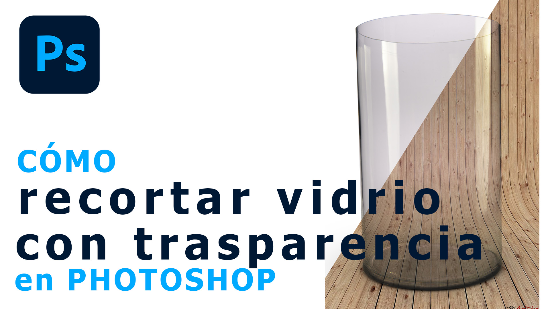 Cutting glass while maintaining its transparency