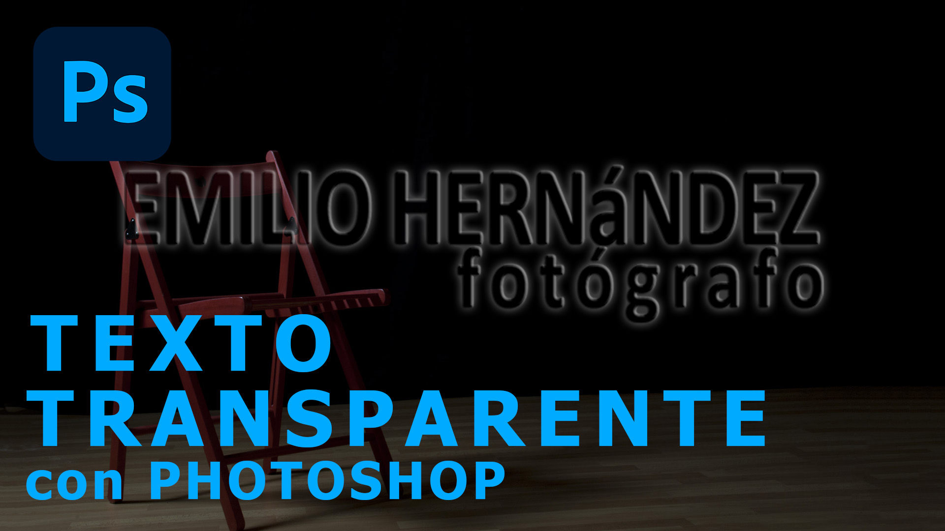 Transparent text, the definitive method.